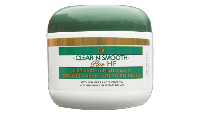 Clear and smooth cream