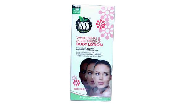 White glow moisturizing lotion