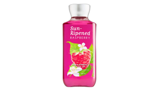 Sun raspened raspberry bath and body works