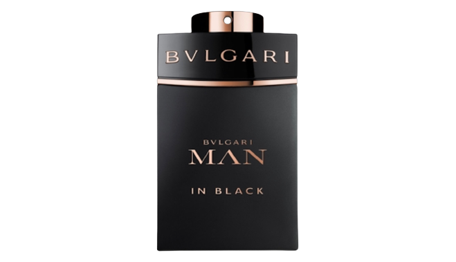 Bvlgari man in black