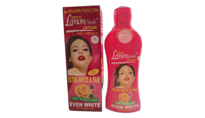 Lemon fresh body lotion