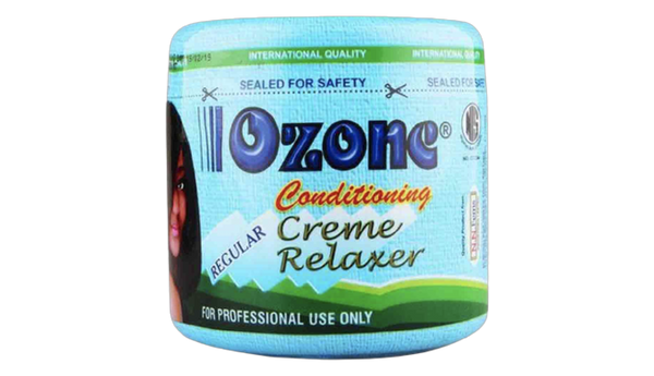 Ozone creme relaxer conditioning