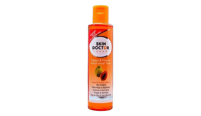 Skin doctor carrot and natural witch hazel toner