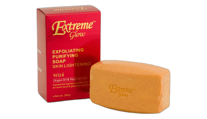 Extreme glow bar soap