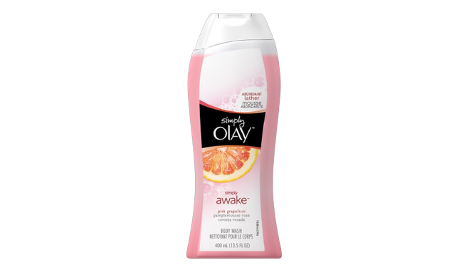 Olay simply awake shower gel