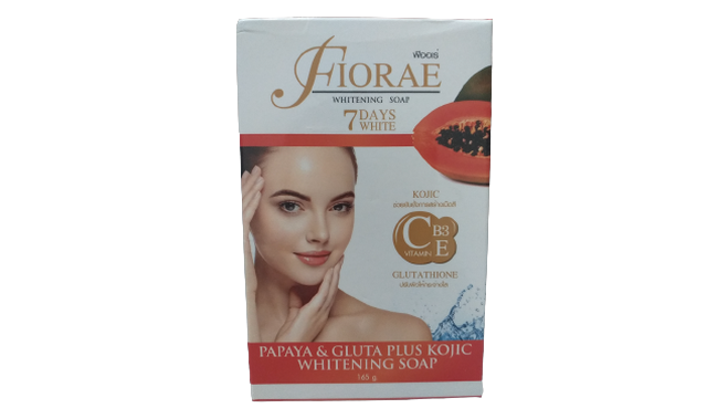 Fiorae papaya and gluta whitening soap