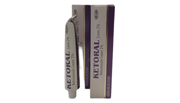 Ketoral tube cream