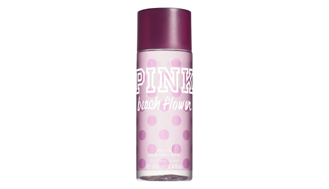 Pink beach flower shimmer mist