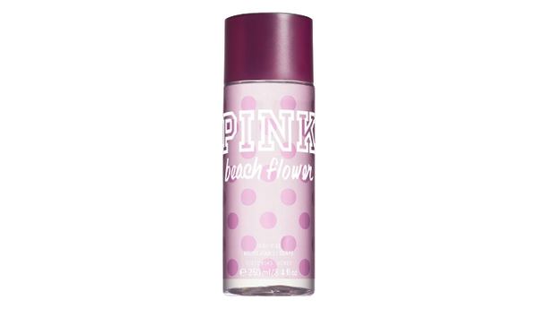 Pink beach flower shimmer mist