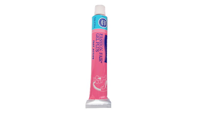 Fashion fair tube gel