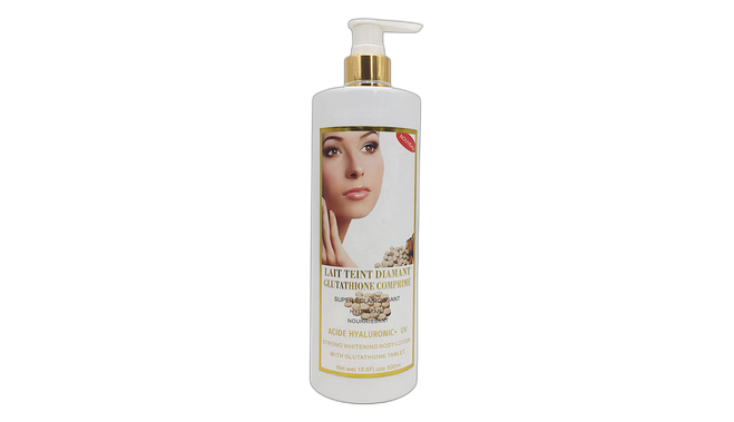 Lait teint diamant glutathione com lotion