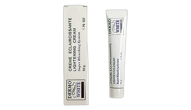 Dermo white tube cream