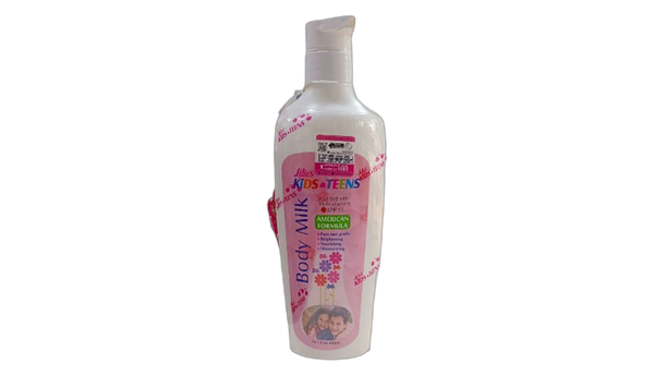 Kids and teens body milk liles