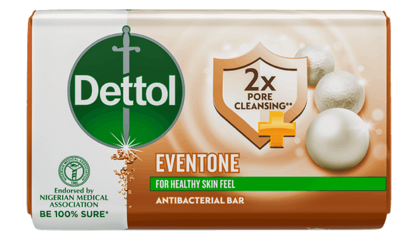 Dettol even tone anti-bacterial bar soap