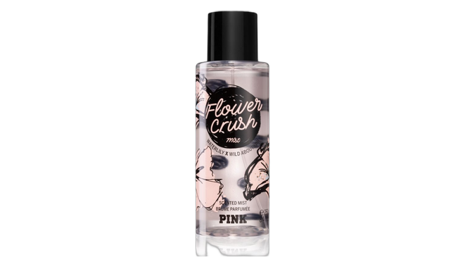 Pink flower crush mist