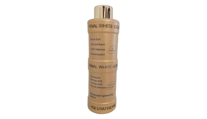 Final gold lotion