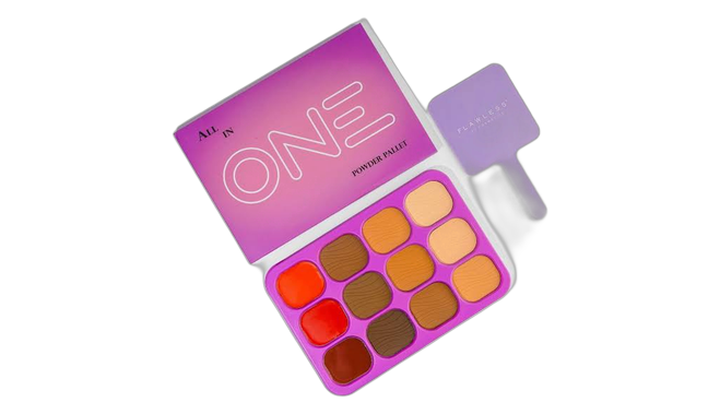 Flawless ivy all in one face palette