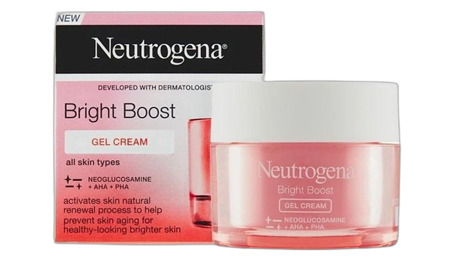 Neutrogena bright boost gel cream cup