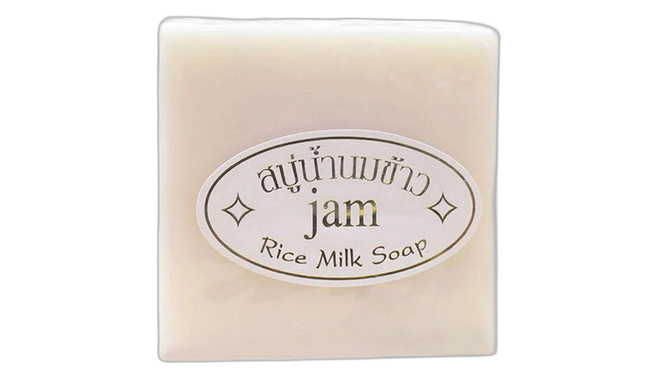 Jam rice milk soap