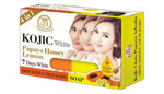 Kojic white papaya honey lemon soap