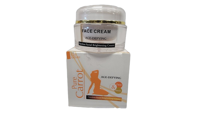 Pure carrot age-defying face cream