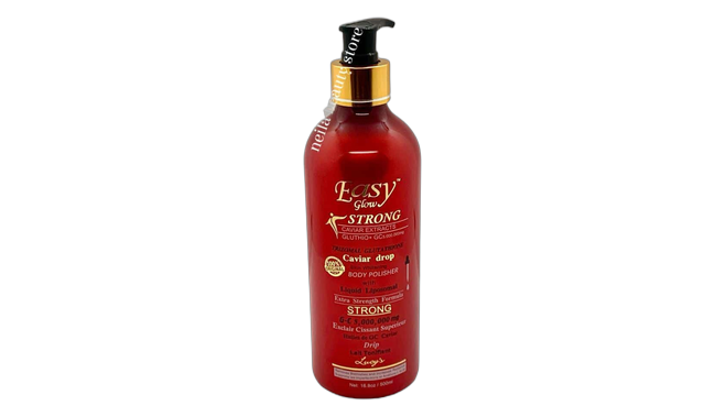 Easy glow caviar drop strong body polisher