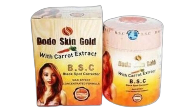 Dodo skin gold bsc with carrot extract