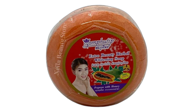 Somphutip extra soap papaya with honey