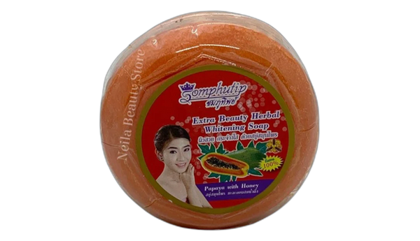 Somphutip extra soap papaya with honey