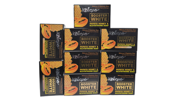 Booster white papaya honey and glutathione soap