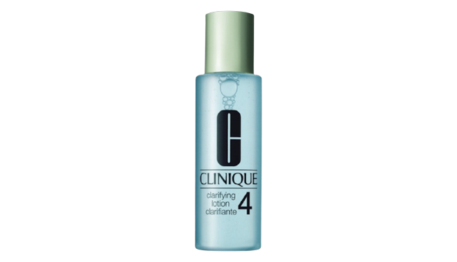 Clinique clarifying lotion twice a day