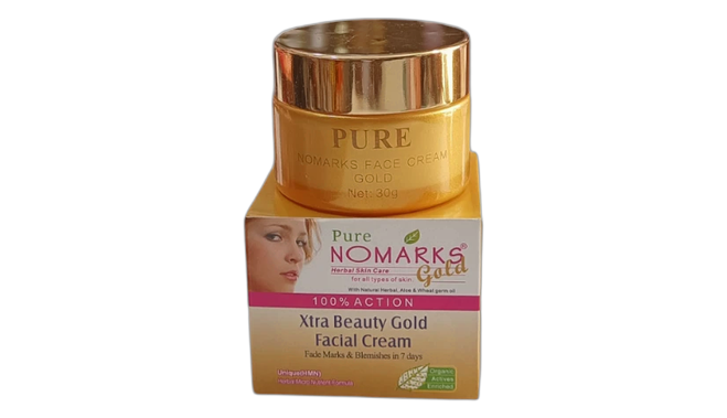 Nomarks xtra beauty gold facial cream