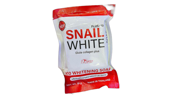 Snail white gluta collagen plus soap