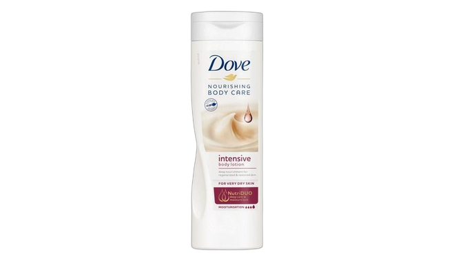 Dove intensive body lotion