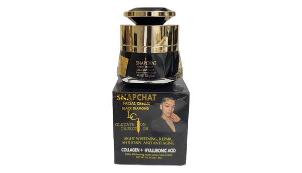 Snapchat facial cream black diamond