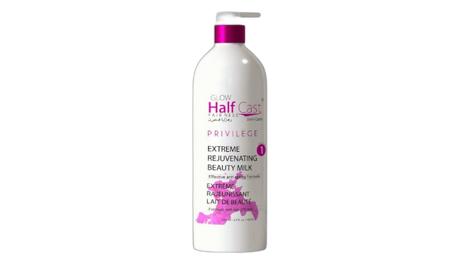 Half cast privilege acne control body wash