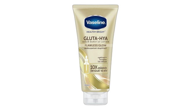 Vaseline gluta-hya serum burst uv lotion