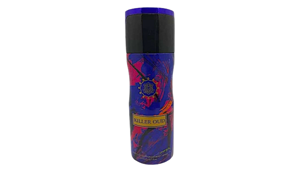Killer oud body mist spray