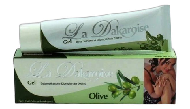 La dakaroise olive tube gel