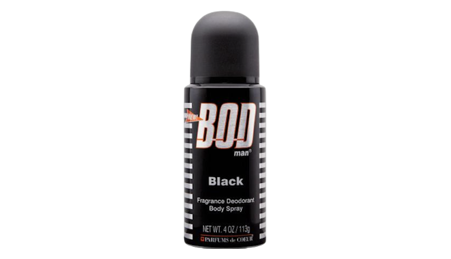 Bod man black fragrance body spray