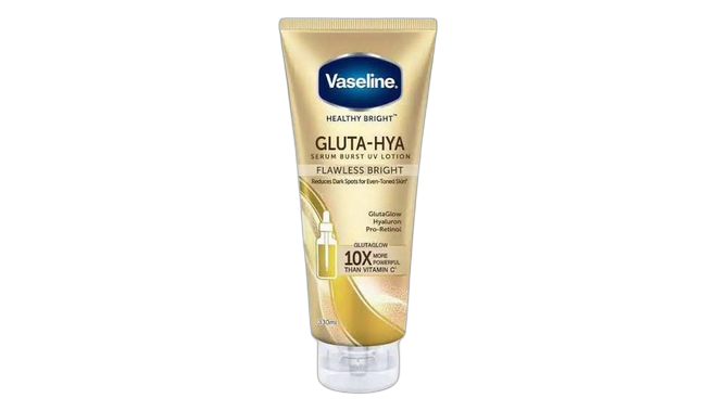 Vaseline gluta-hya flawless bright lotion