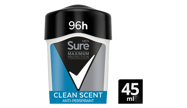 Sure men maximum protection clean scent 96h