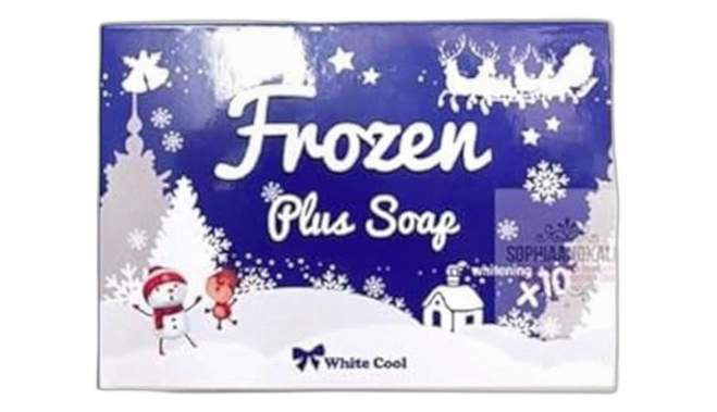 Frozen white plus soap