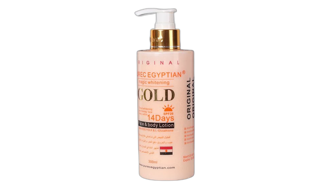 Purec egyptian magic whitening gold 14days
