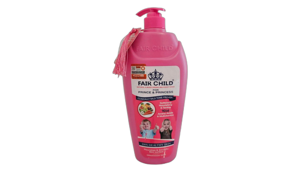 Fair child moisturizing shower gel with amino