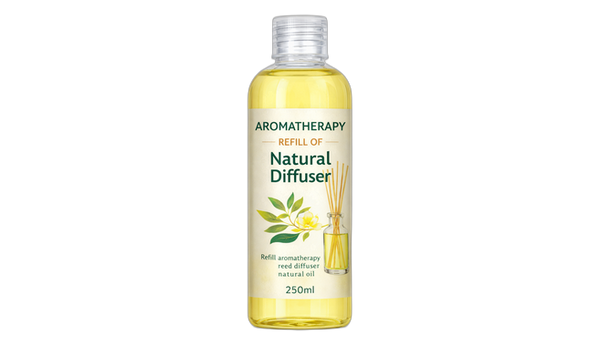 Aromatherapy refill of natural diffuser