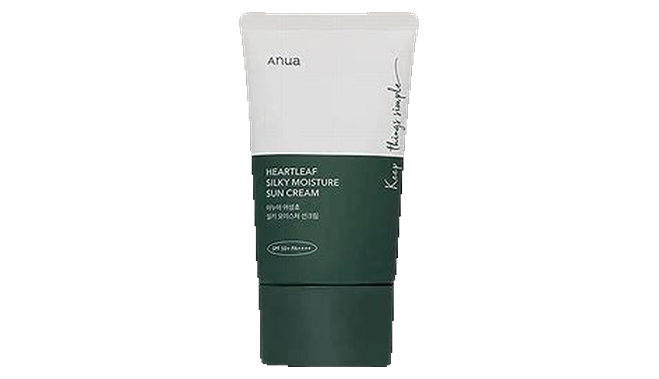 Anua Heartleaf Silky Moisture Sunscreen SPF 50+++