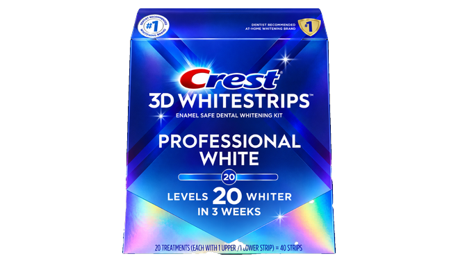 CREST 3D Whitestrips 20 Treatments (40 Strips)