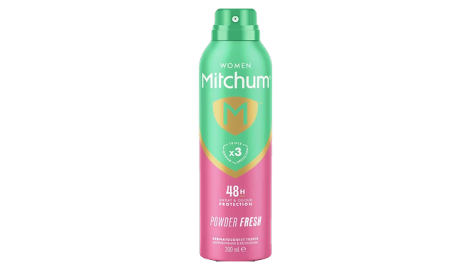 MITCHUM Women Triple Odor Defense 48HR Protection (Powder Fresh) Deodorant Spray & Antiperspirant