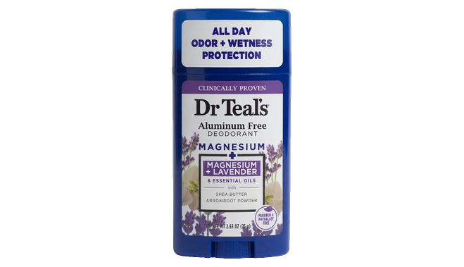 Dr Teals Aluminium Free Deodorant Magnesium Lavender Vanilla